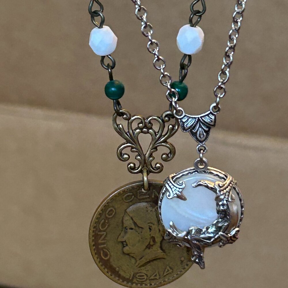 Timeless Trinkets Necklaces including a Coin Necklace